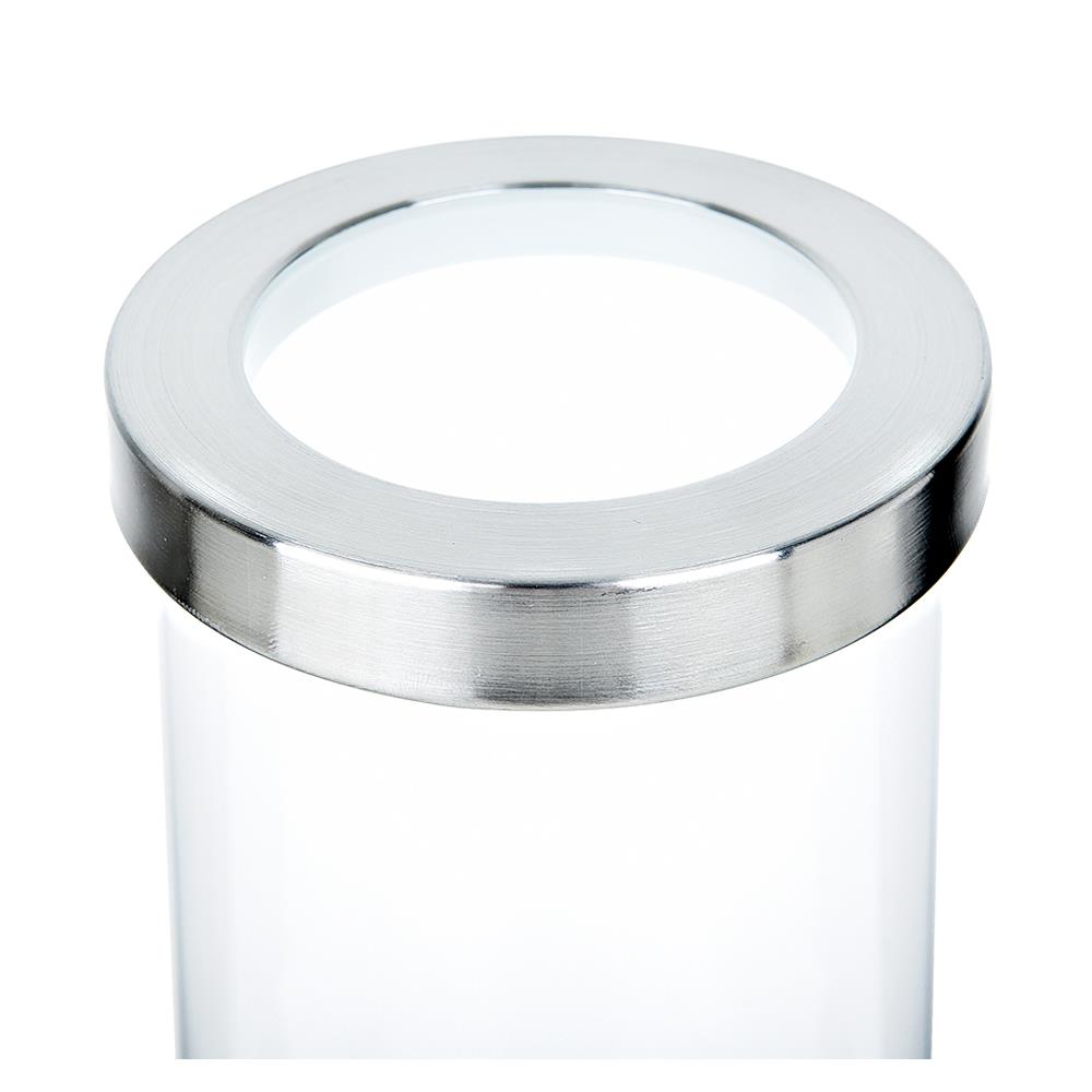 GLASS CANISTER ROLLY 0.7L ROUND