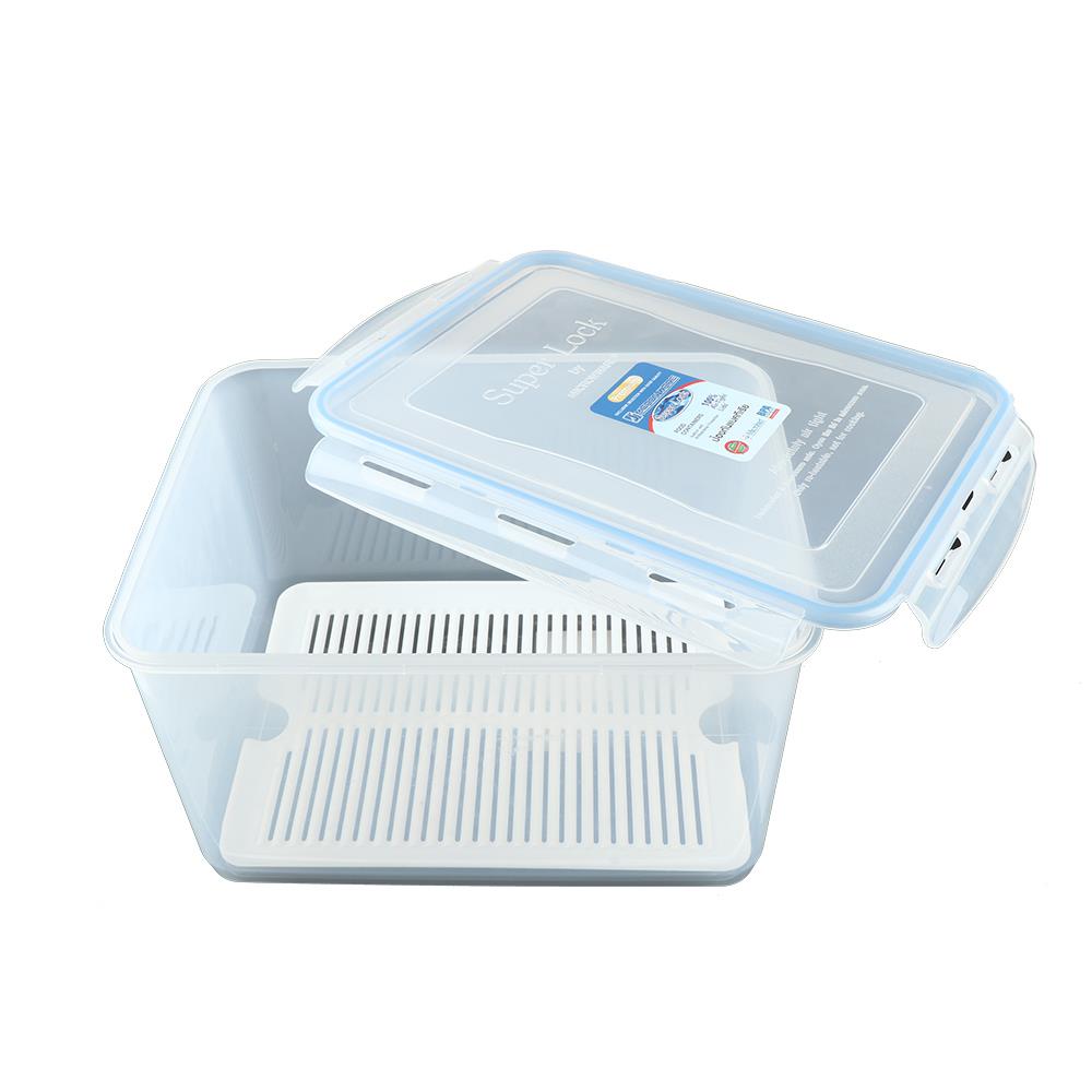 FOOD CONTAINER SUPER LOCK MICRON 8.4L CLEAR