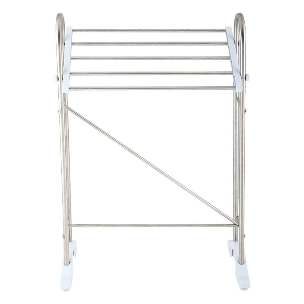 TOWEL RACK STAINLESS 1TIER 45cm PLIM