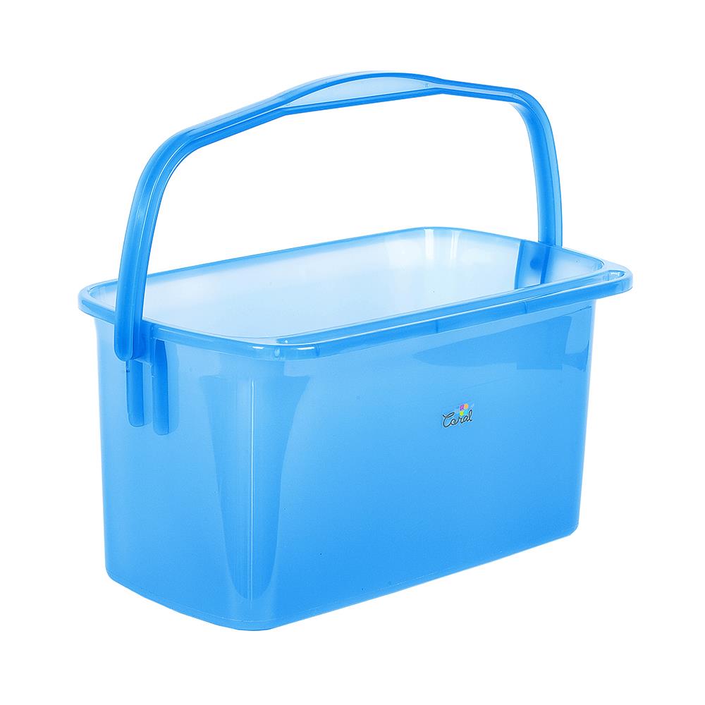 SQUARE MOP BUCKET WITH CLOTH HANGING CSP 6200 BLUE