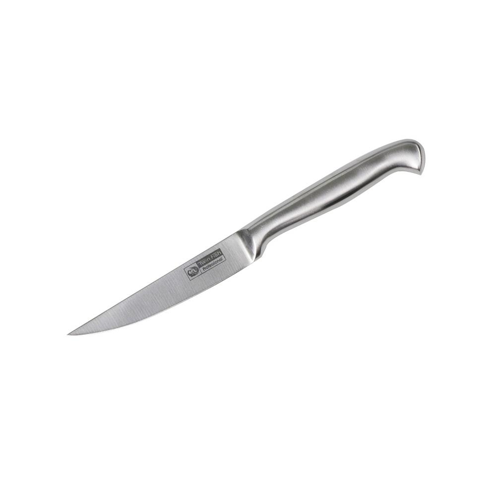KNIFE TWIN FISH FORTRESS 5" STAINLESS STEEL