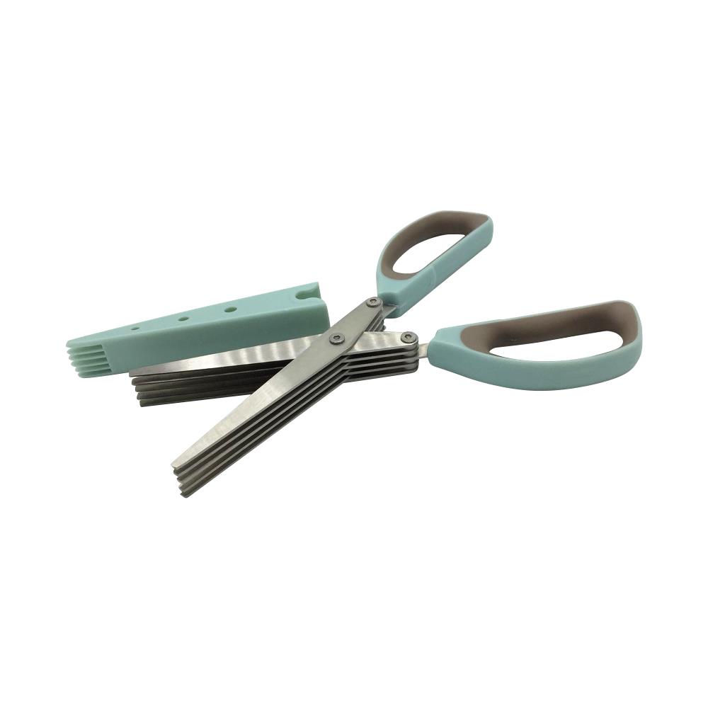 5-BLADE KITCHEN SCISSORS COOK CHARMY HB6969CC GREEN