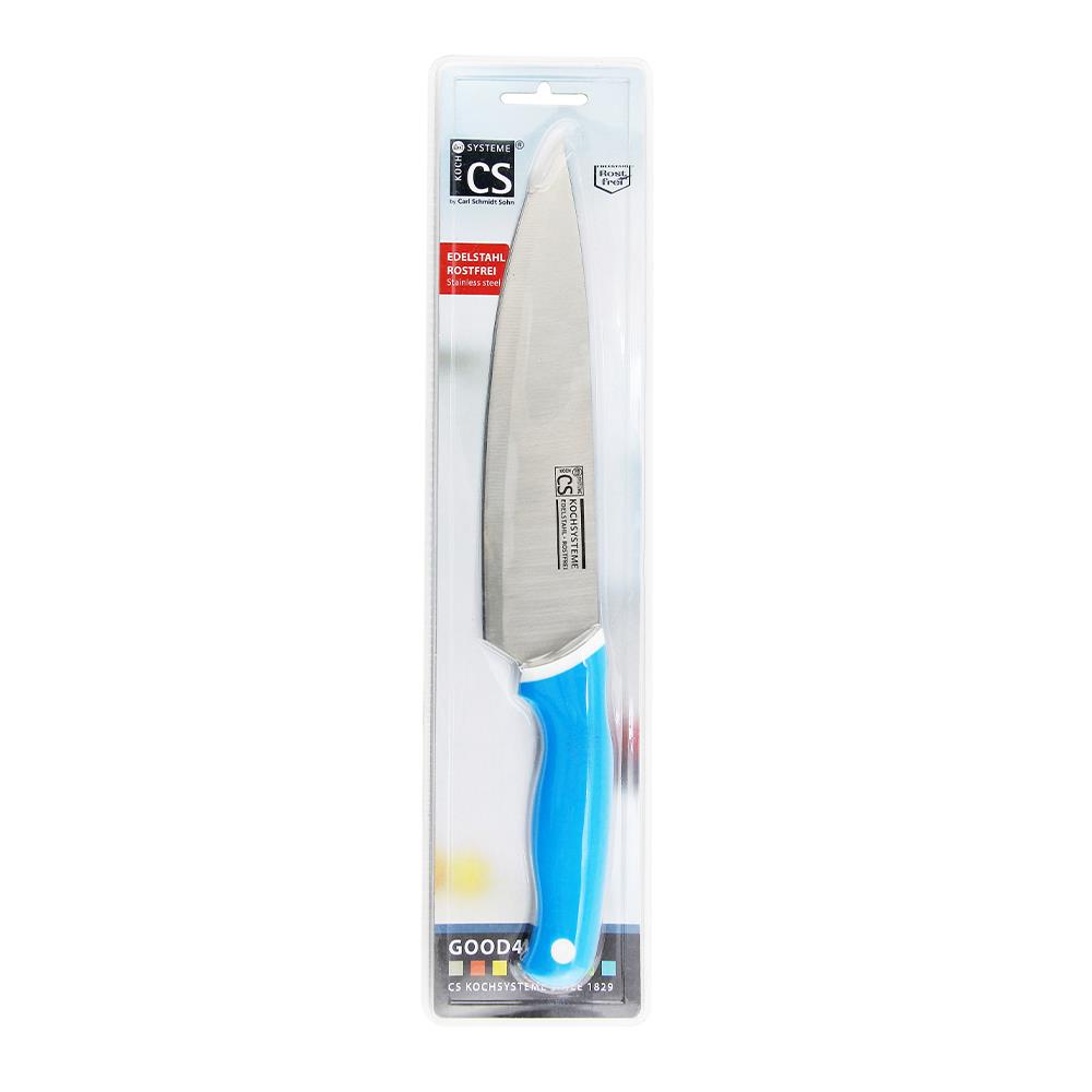 KITCHEN KNIFE CS COLOR HANDLE 8IN