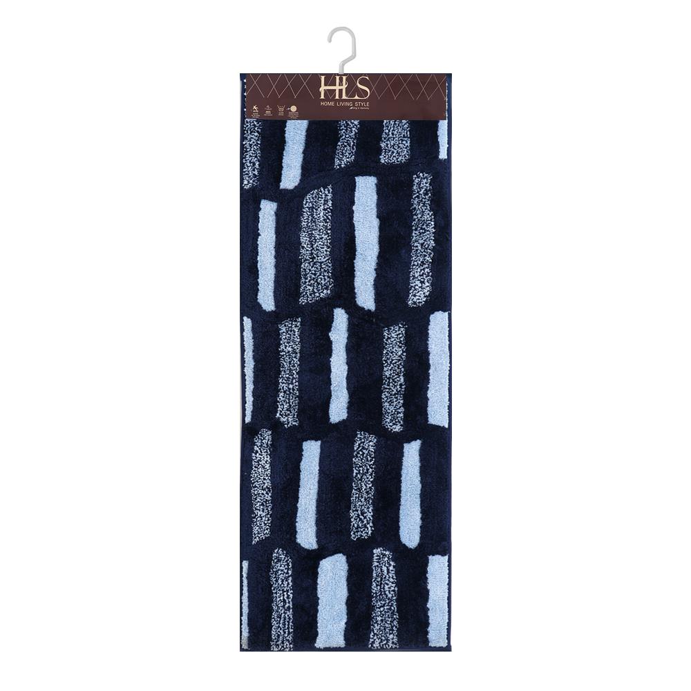RUG HOME LIVING STYLE FROSTY 45X120CM BLUE