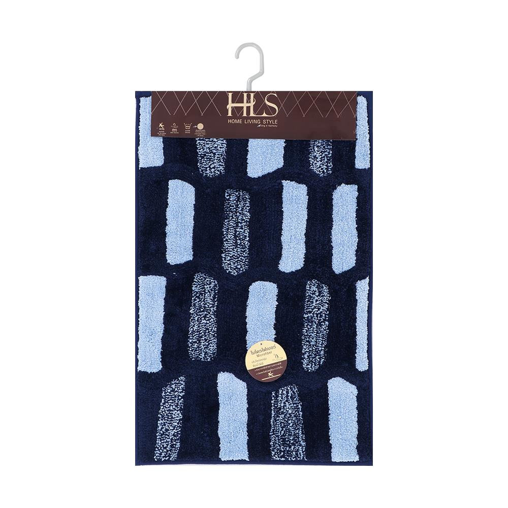 RUG HOME LIVING STYLE FROSTY 45X70CM BLUE