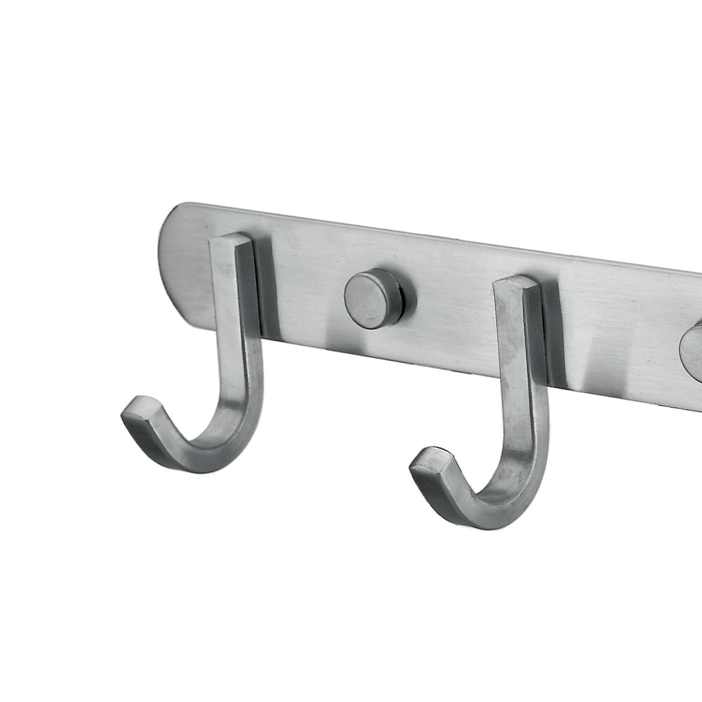 CABANA TOWEL HOOK 3 HOOKS CB8006-3 W20XD4XH5 CM SILVER