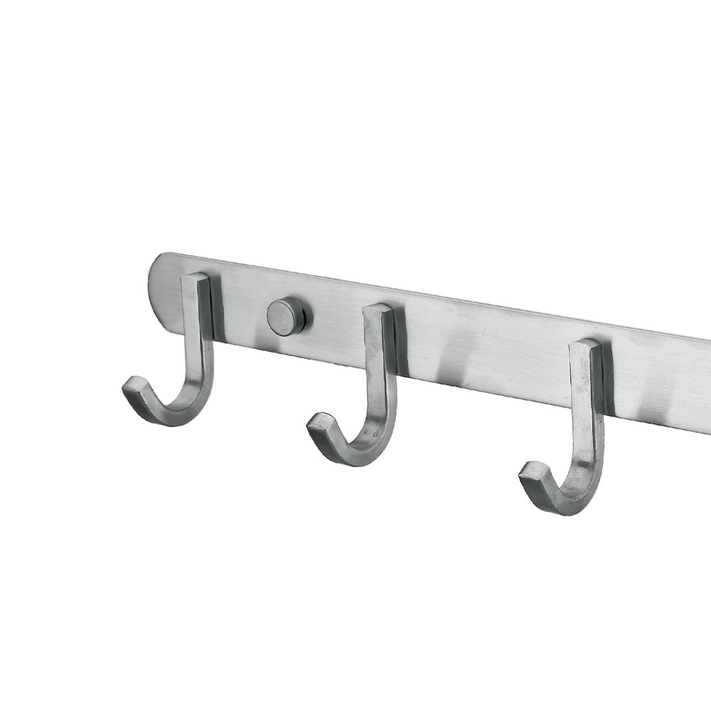 CABANA TOWEL HOOK 5 HOOKS CB8006-5 W34.6XD4XH5 CM SILVER