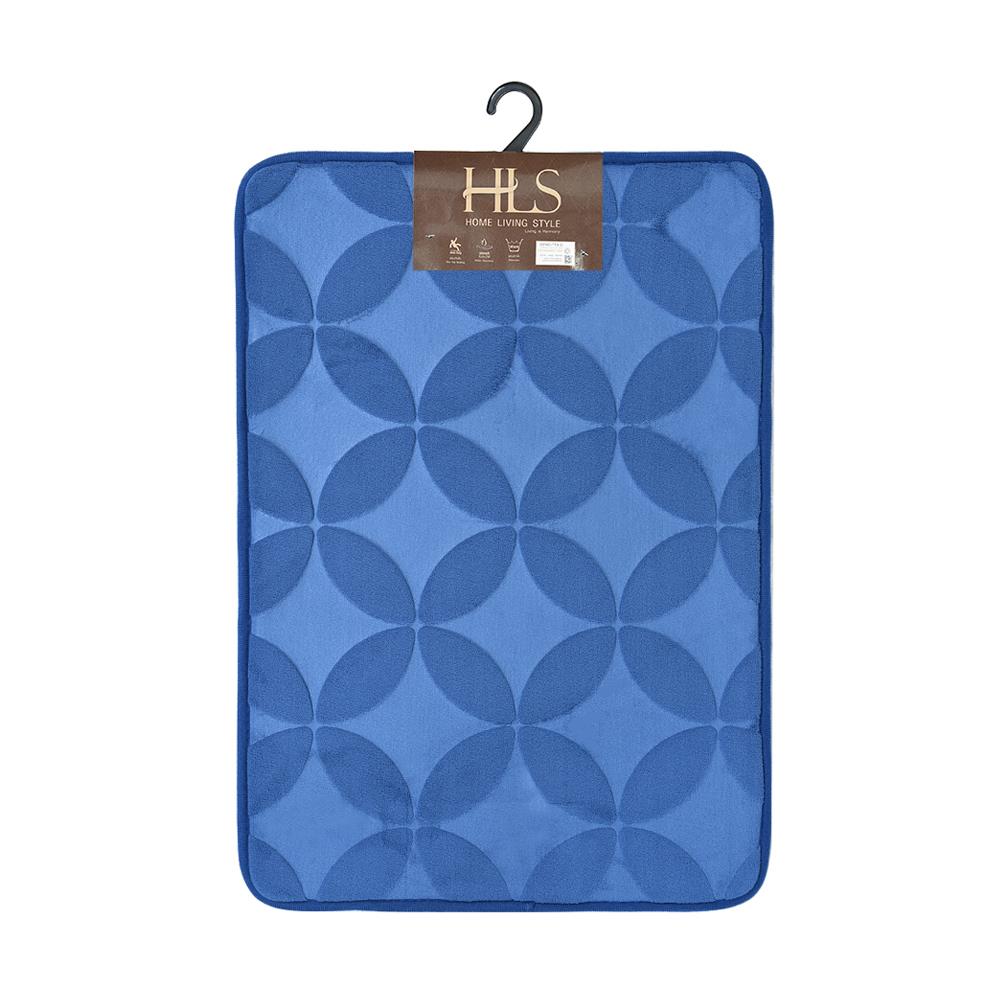 HLS POLKA RUG 45X65 BLUE
