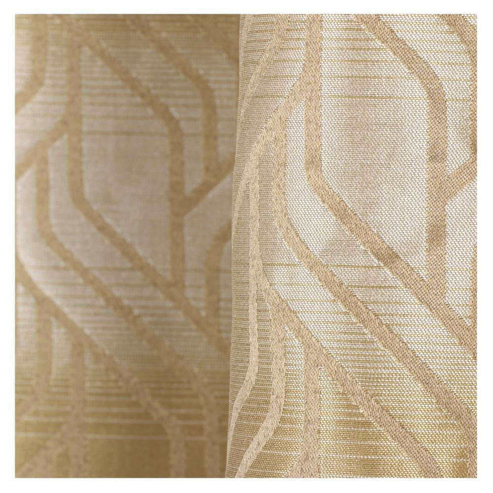 HLS SLUR EYELET CURTAIN 140x220 BROWN