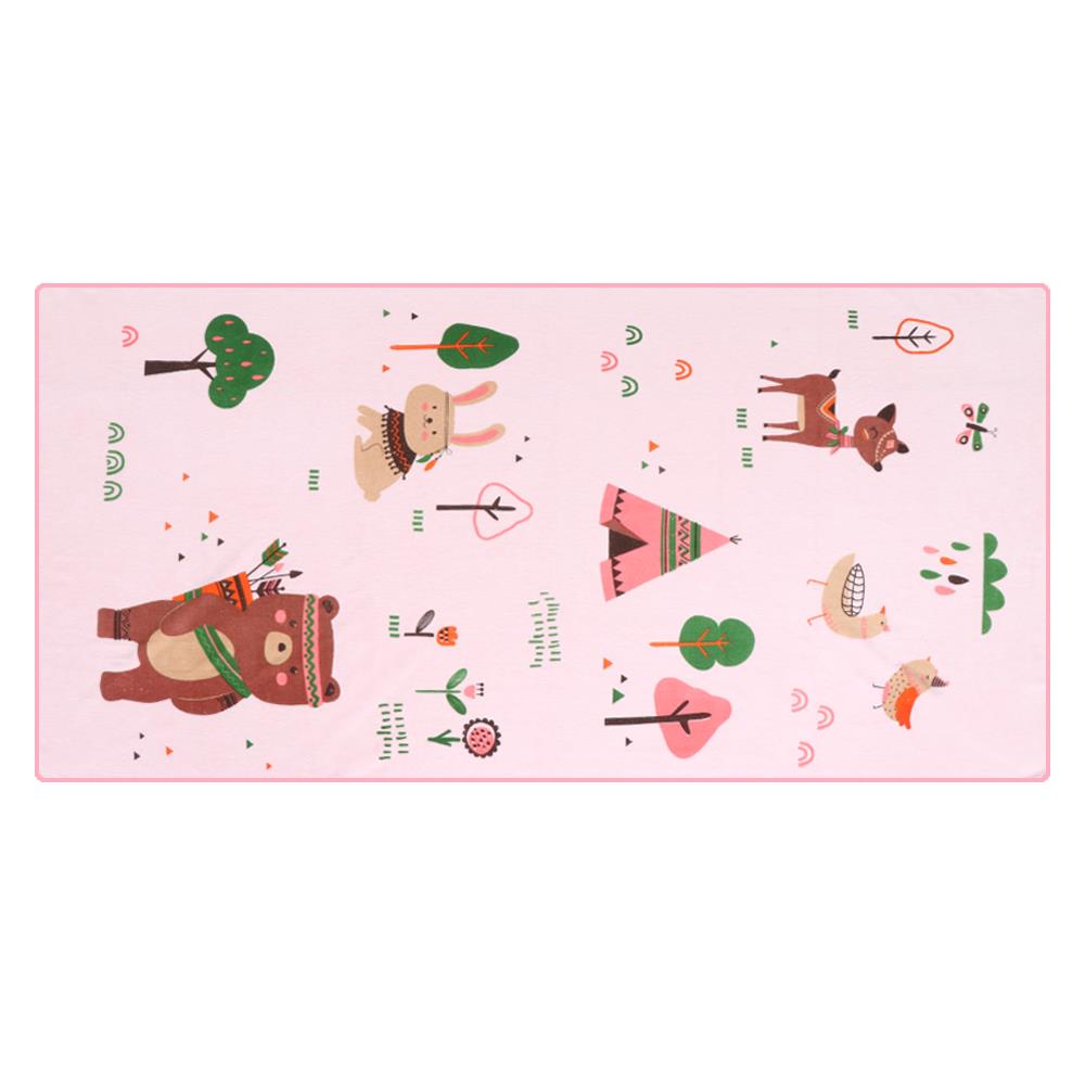 HLS KIDS TOWEL 27X54 CAMP PINK