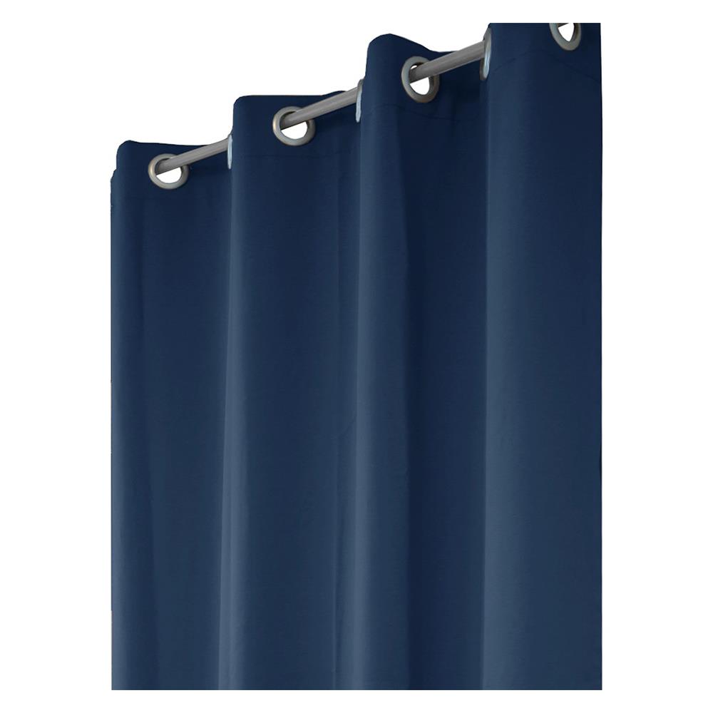 HLS ZAFA UV EYELET CURTAIN 130x180 BLUE