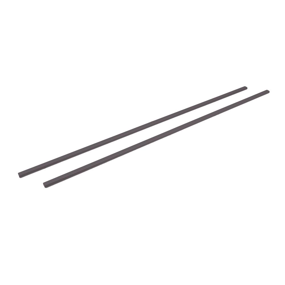 TRAPEZOID SHAPED ELECTRIC WIRING DUCT ELEKTRA 18MM.X1M GRAY