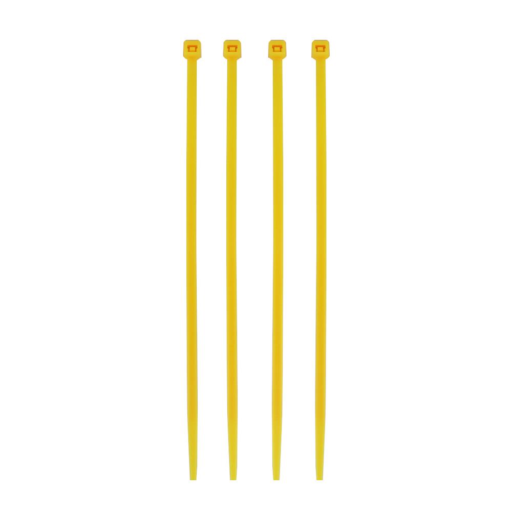 CABLE TIES ELEKTRA 8 Inch 3.6 Millimeter YELLOW (100 LINE)