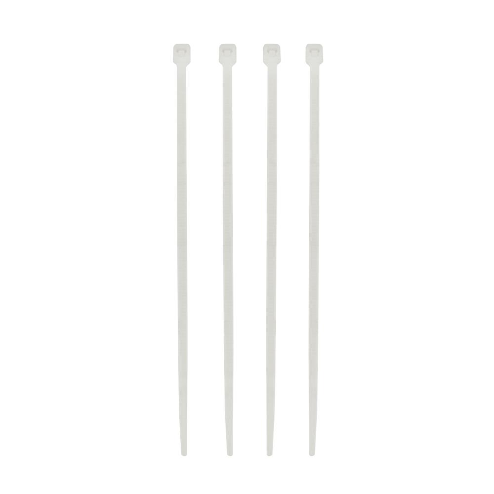 CABLE TIES ELEKTRA 6 Inch 3.6 Millimeter WHITE (100 LINE)