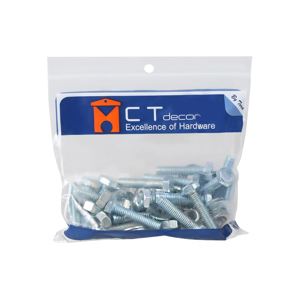 HEX BOLT SET BY TORA 5/16"X1-1/2"