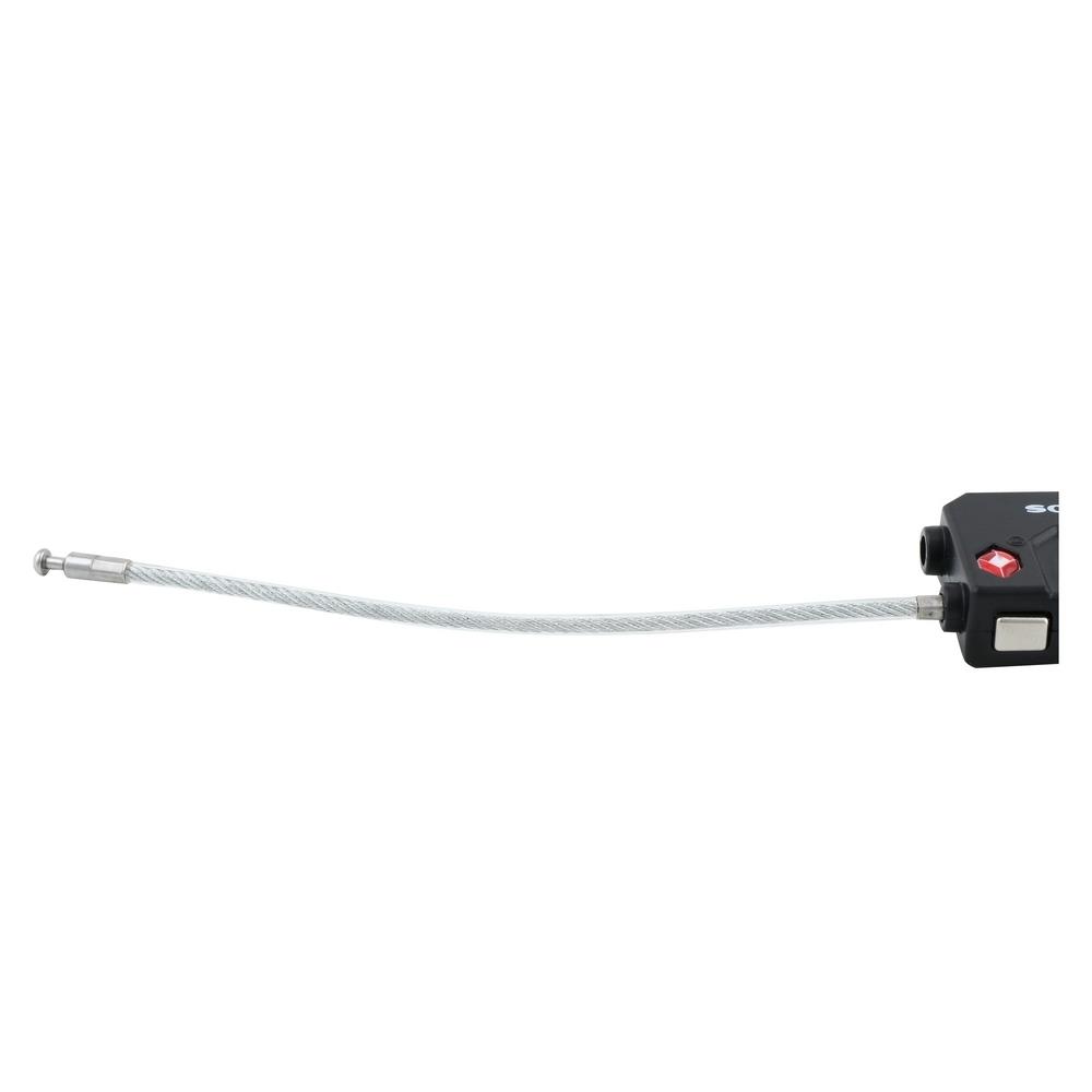 COMBINATION PADLOCK SOLEX TSA 33W 31MM BLACK