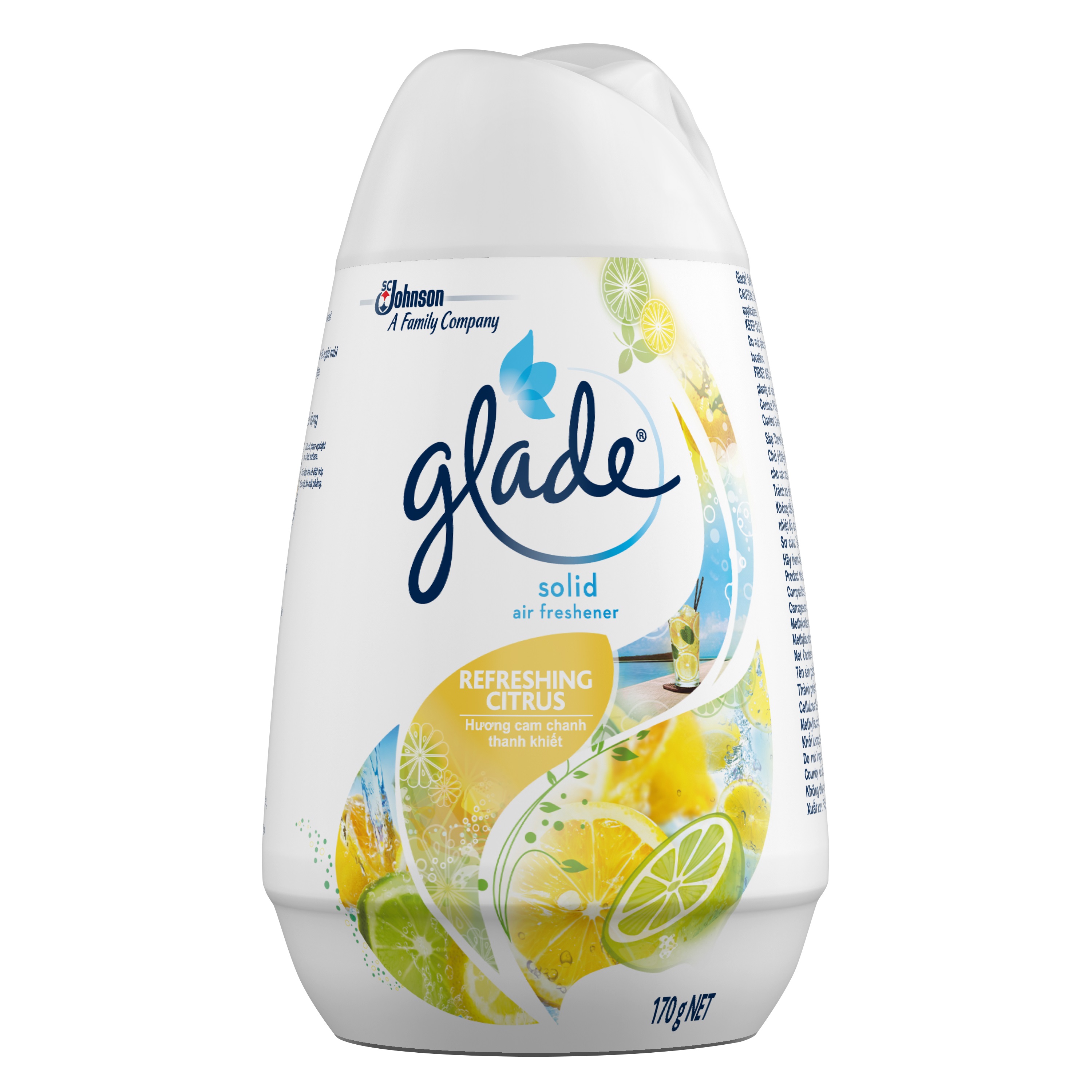 GLADE SOLID GEL 170G CITRUS FRESH