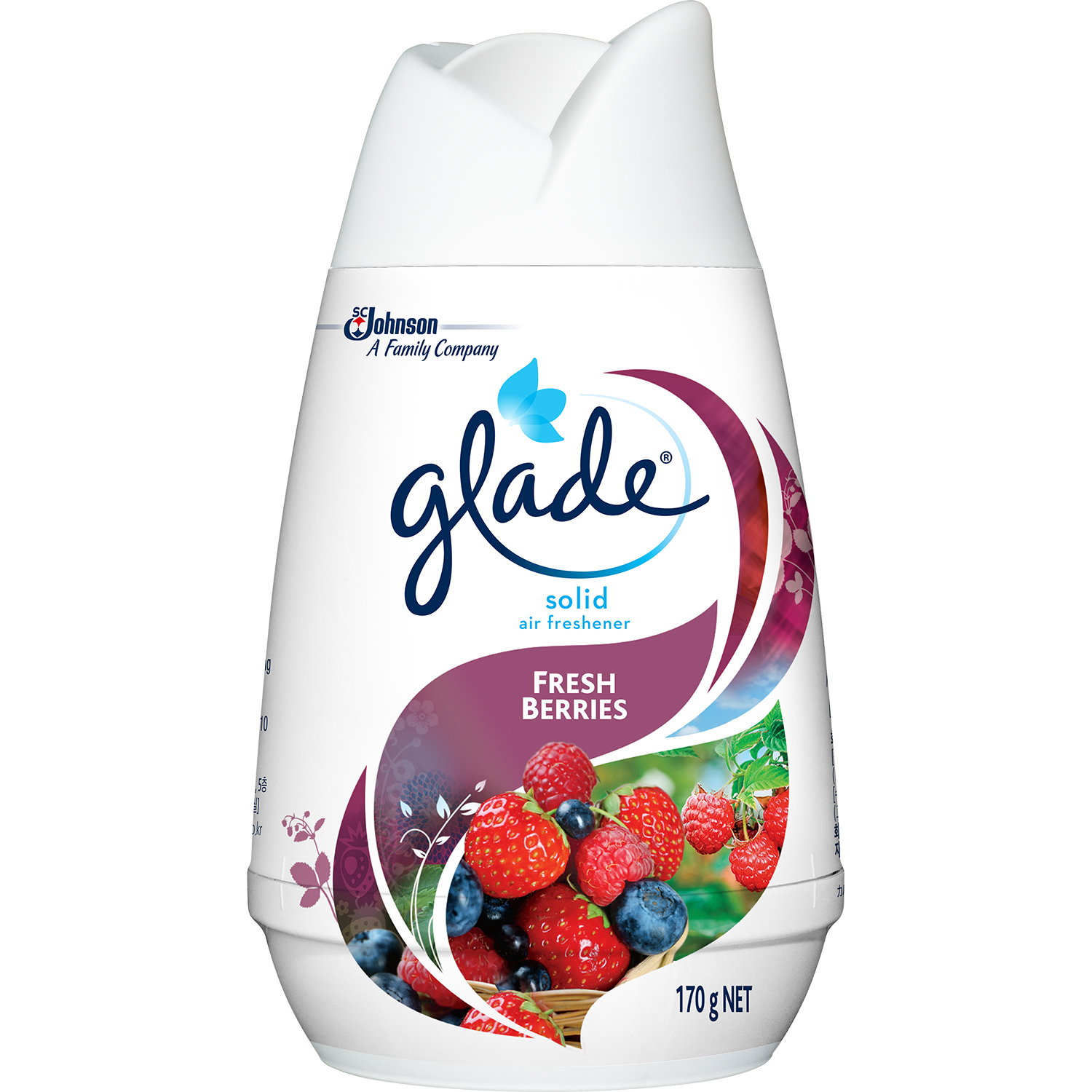 GLADE SOLID GEL 170G FRESH BERRIES