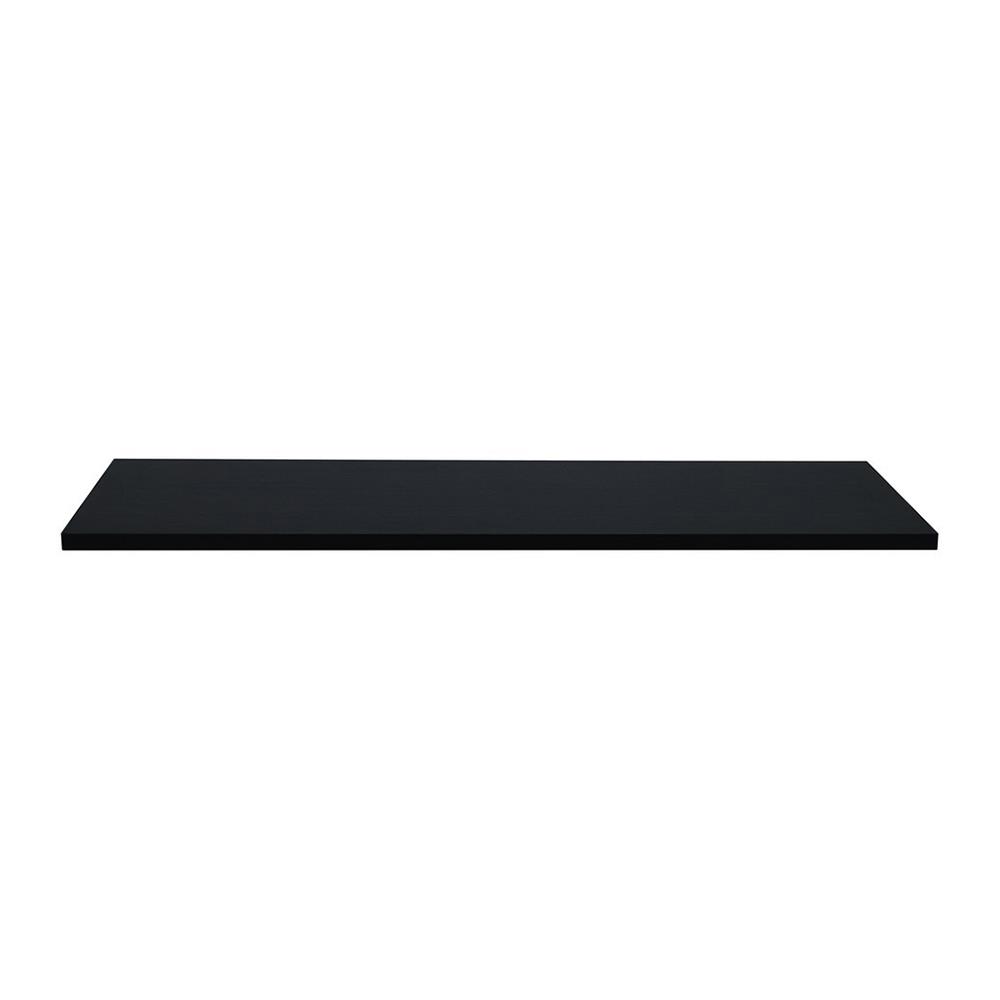 WALL SHELF STACKO 80X24X1.6CM BLACK