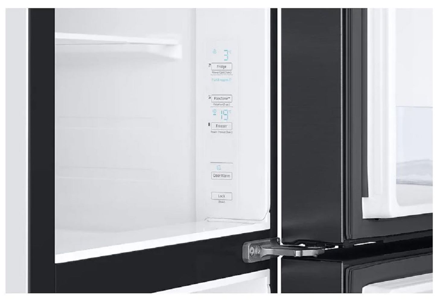 SAMSUNG REFRIGERATOR 3DOOR RS63R5591B4/ME 700L BLACK