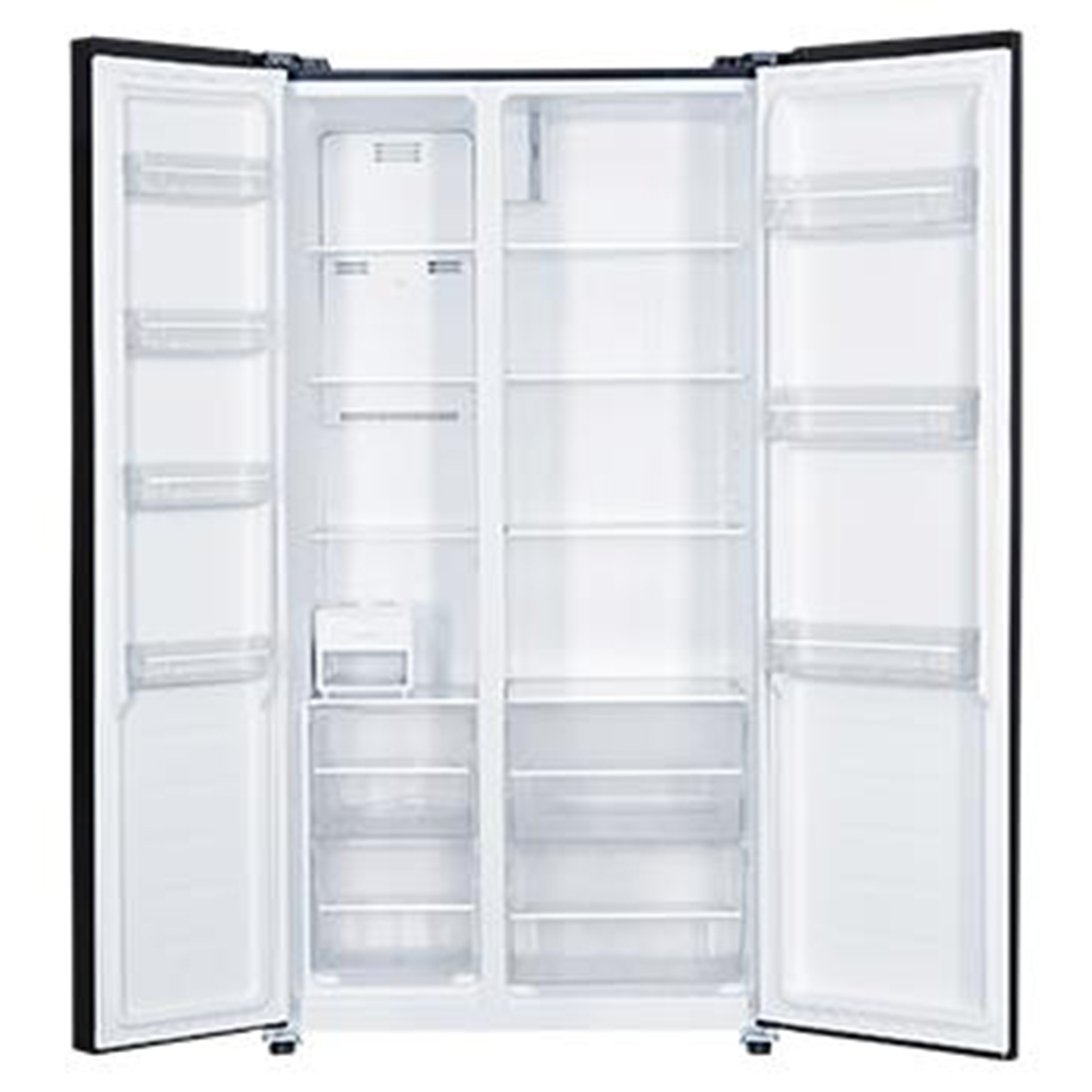 SHARP SIDE BY SIDE REFRIGERATOR SJX518GK 500L BLACK