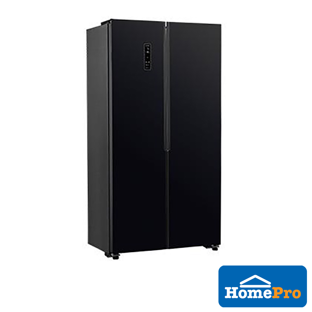 SHARP SIDE BY SIDE REFRIGERATOR SJX518GK 500L BLACK