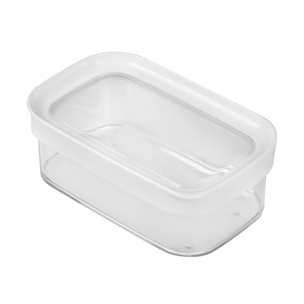 FOOD CONTAINER SQUARE M 0.5L LOC-TITE WHITE