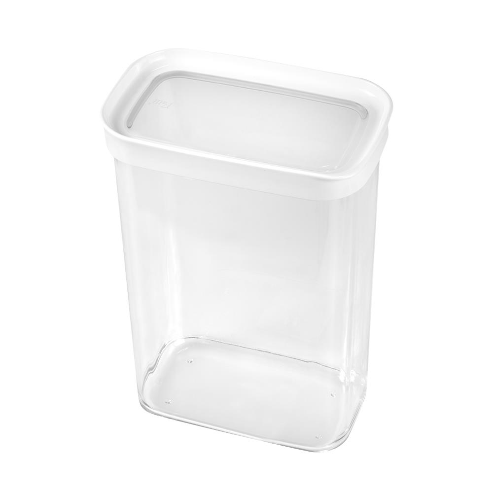 FOOD CONTAINER SQUARE M 2.2L LOC-TITE WHITE