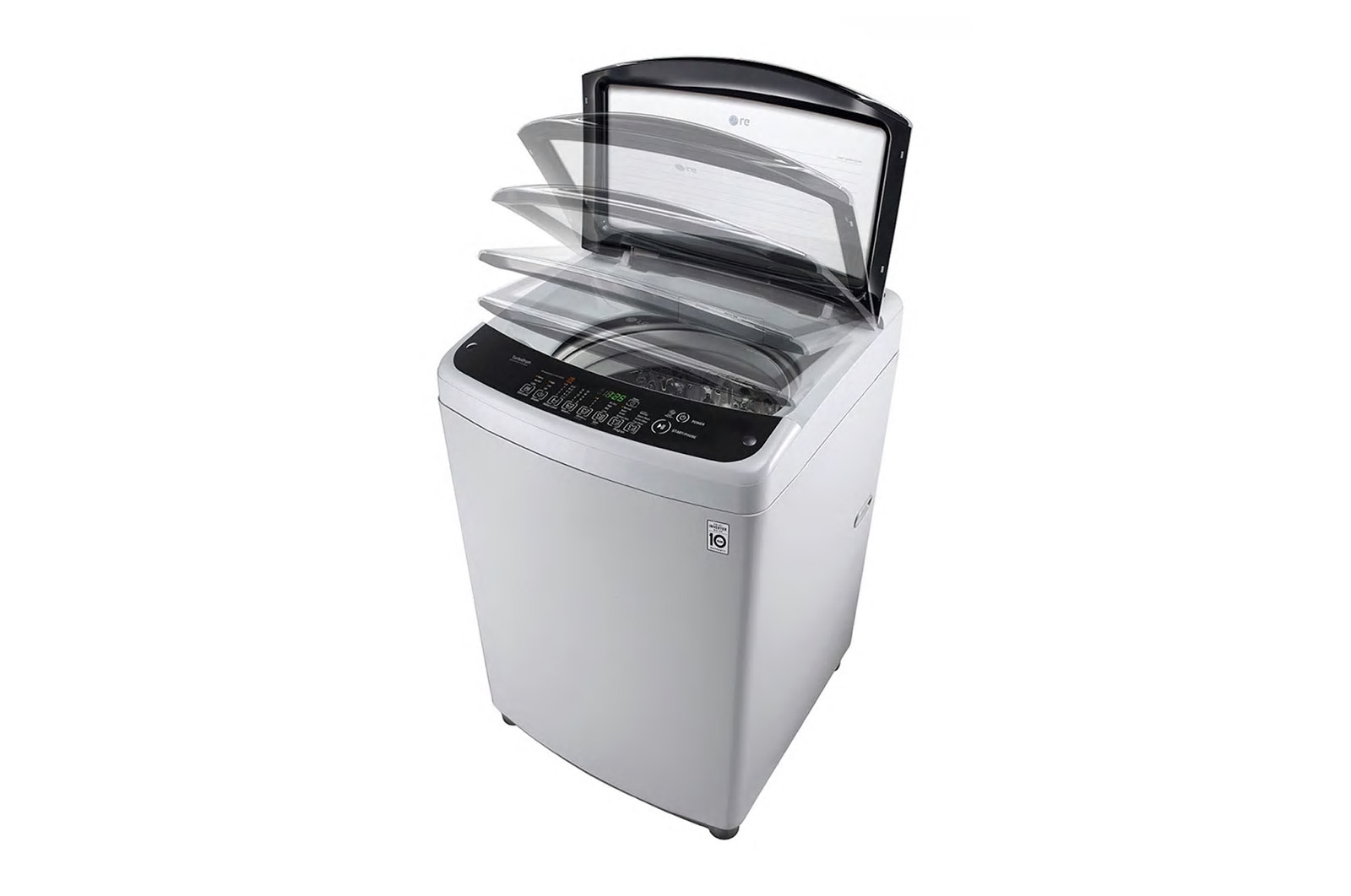 LG TOPLOAD WASHING MACHINE T2515VS2M 15KG SILVER
