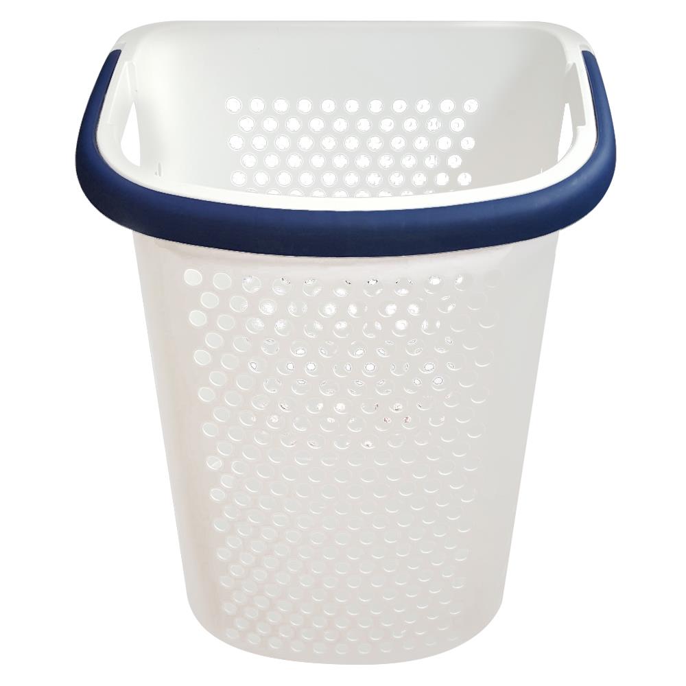 CLOTH BASKET WITH WHEEL BK137-4 DARKBLUE