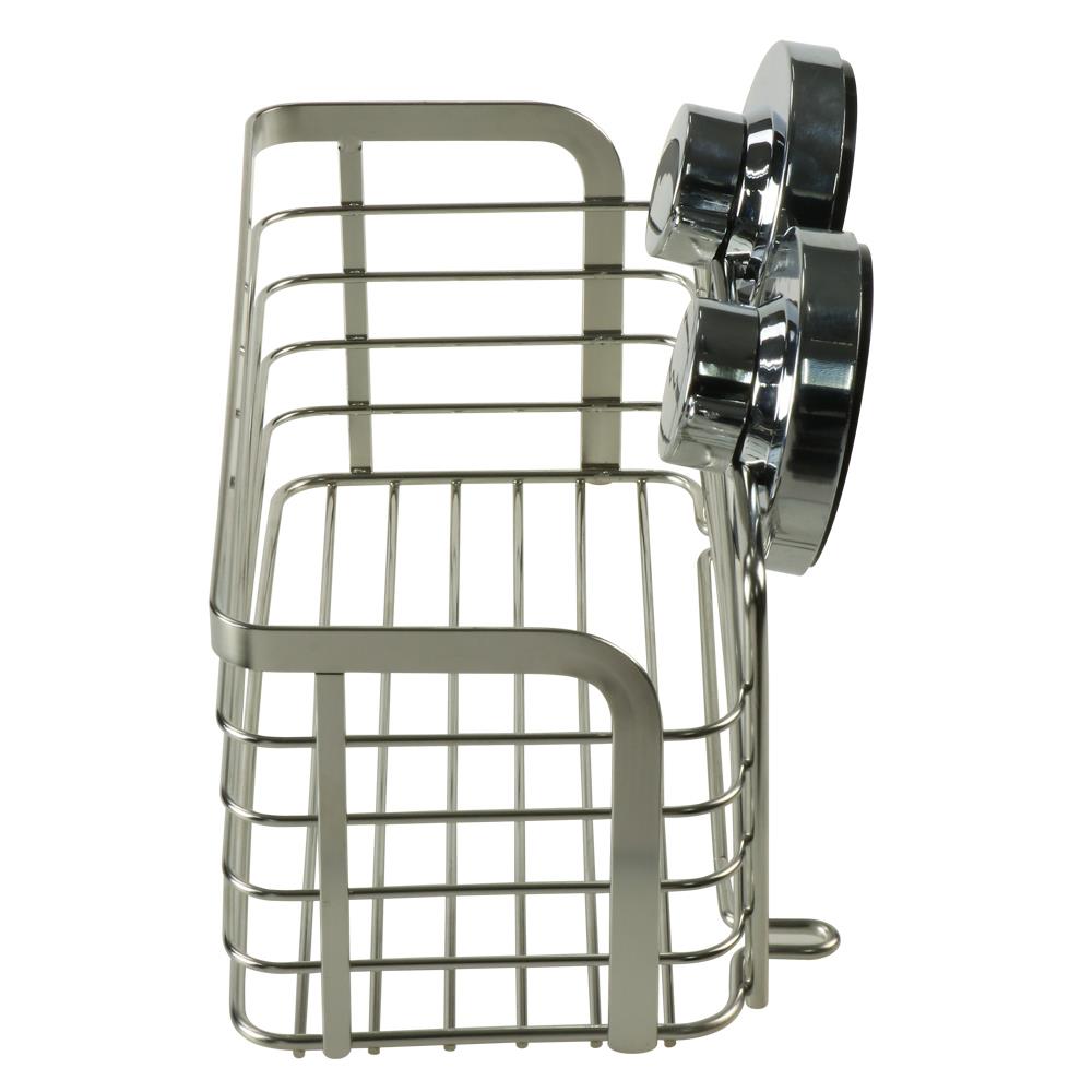 KITCHEN RACK WITH SUCTION CUP KECH KECH111 STAINLESS STEEL