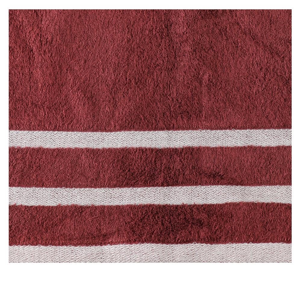 TOWEL HOME LIVING STYLE MARTIN 27X54" MAROON