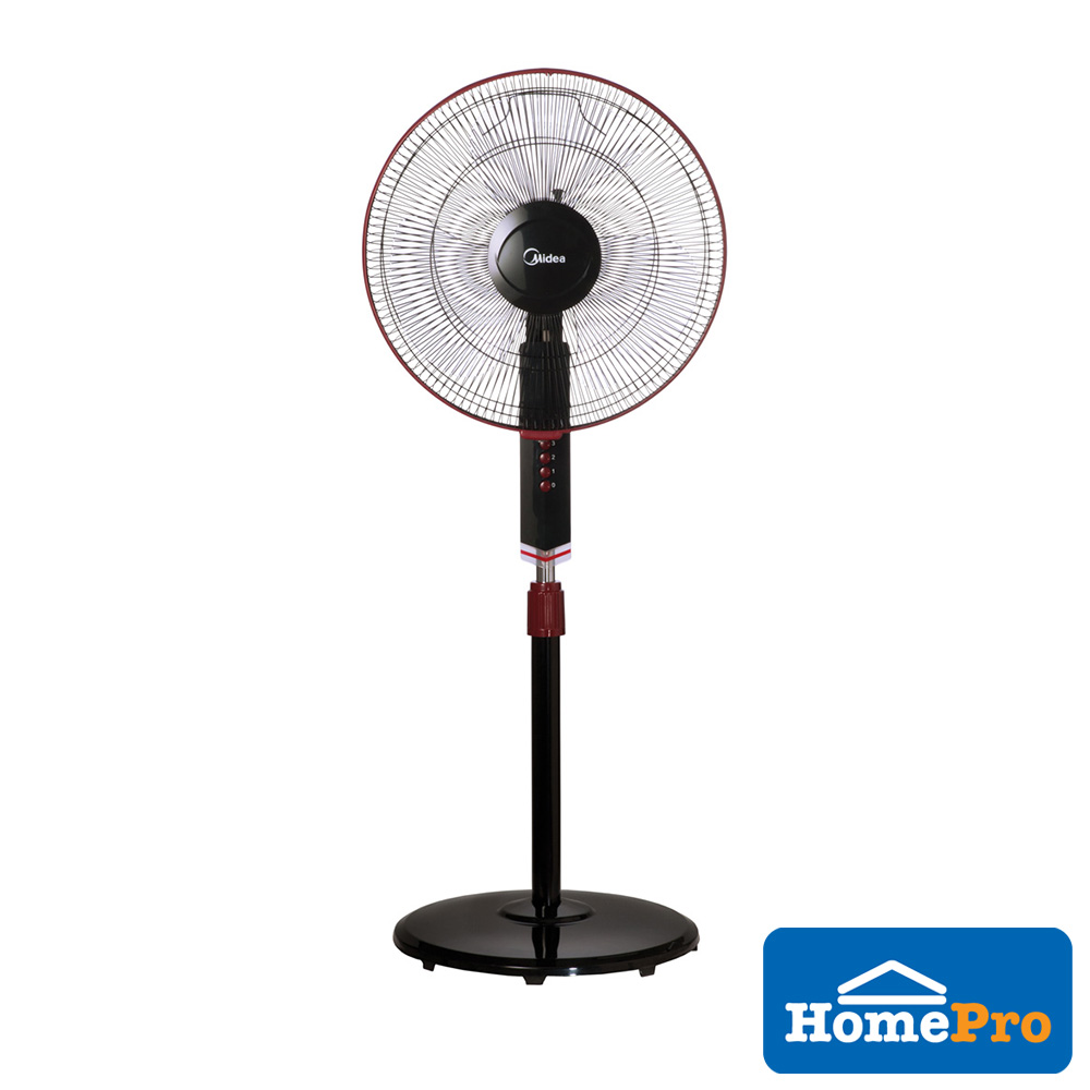MIDEA STAND FAN MF-16FS10N (BK) 16" BLACK