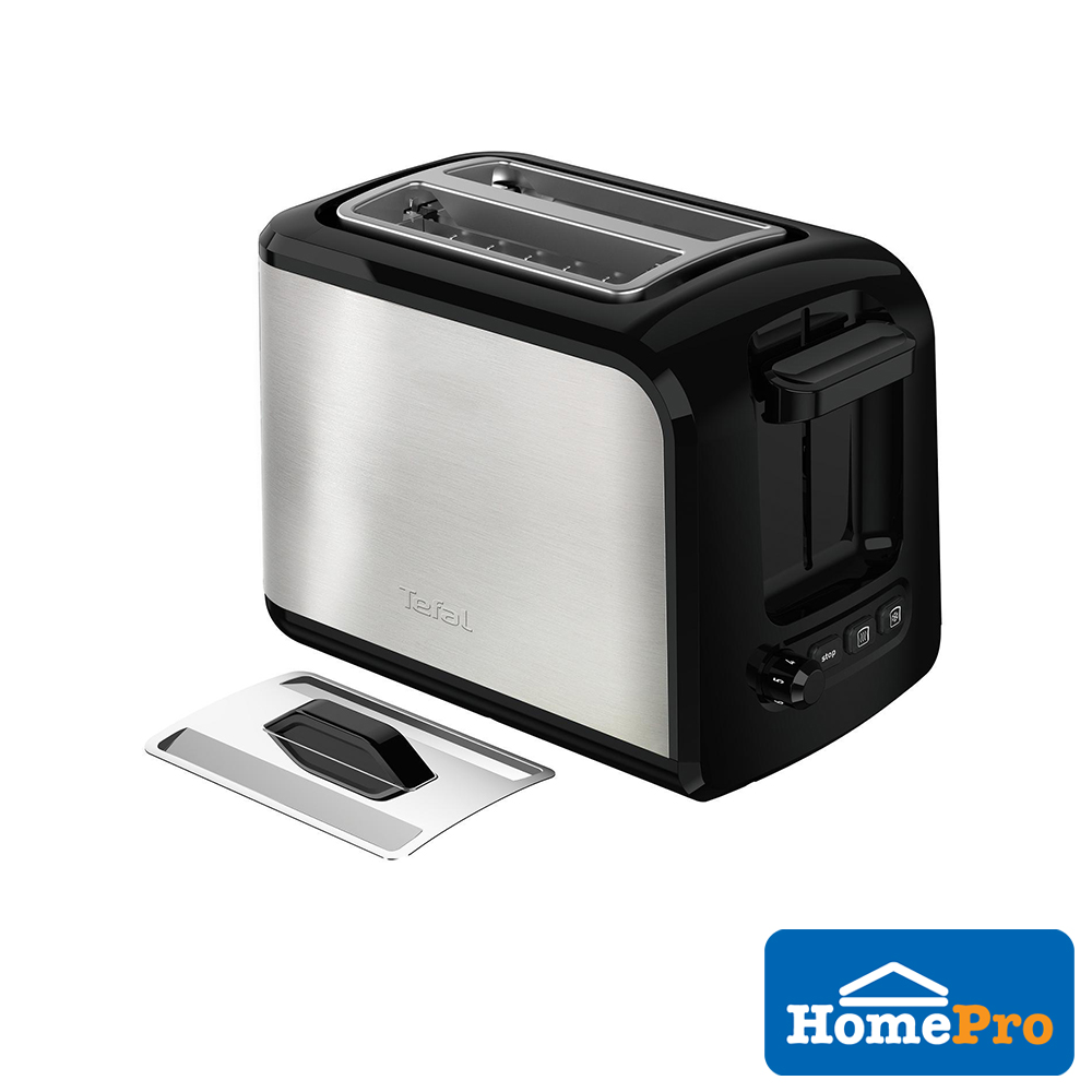TEFAL BREAD TOASTER EXPRESS TT410D 2PCS SILVER