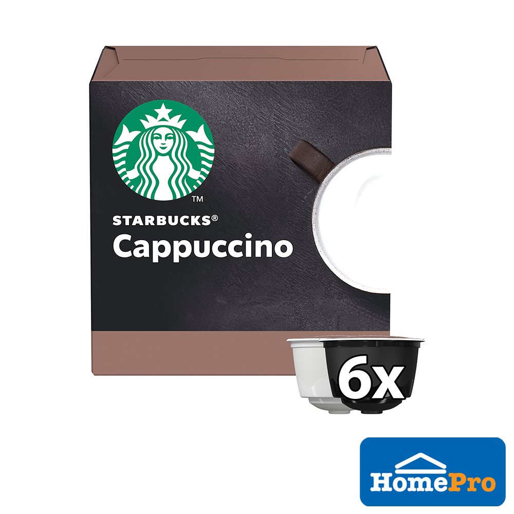 NDG STARBUCKS CAPPUCCINO 6CUPS