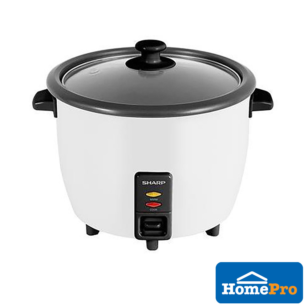 SHARP RICE COOKER CONVEN KSH188GWH 1.8L WHITE