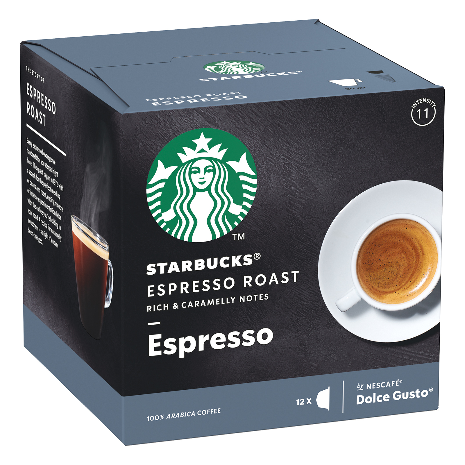 NDG STARBUCKS ESPRESSO ROAST 12CUPS