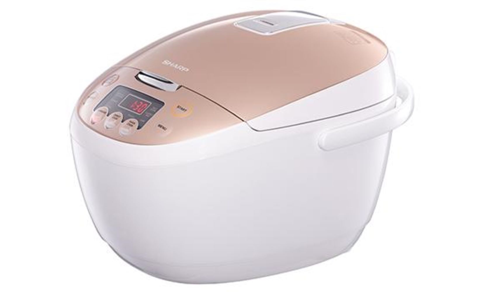 SHARP RICE COOKER DIGITAL KSC186GL 1.8L WHITE/PINK
