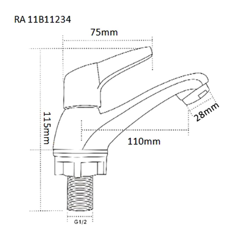 BASIN FAUCET RA 11B11234