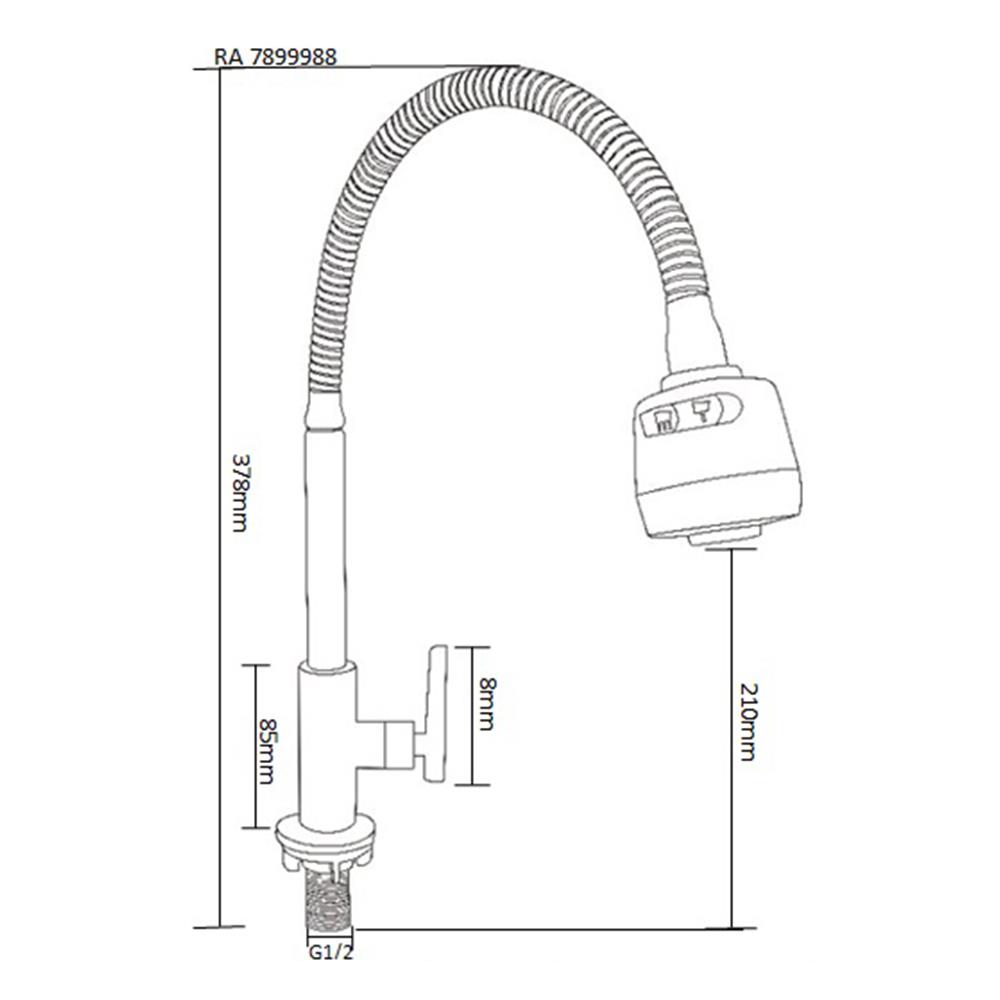 SINK FAUCET BENN RA 7899988 CHROME
