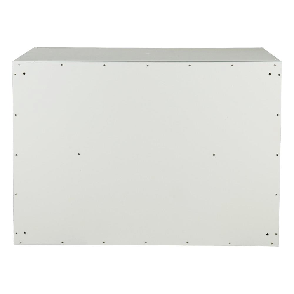 ABS DOUBLE WALL CABINET KING PLAT-CURVE 90X67.8CM WHITE