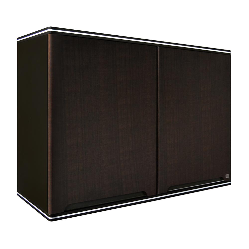 DOUBLE WALL CABINET KING PLAT-CURVE 90x67.8CM OAK