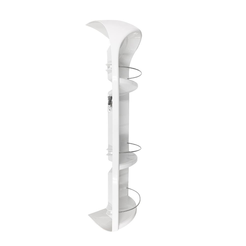 3-TIER CORNER SHELF NAPA MICKY3 WHITE