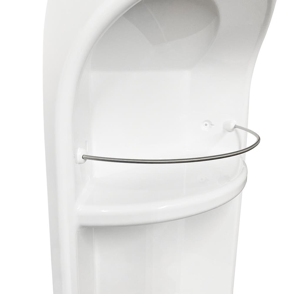 3-TIER CORNER SHELF NAPA MICKY3 WHITE