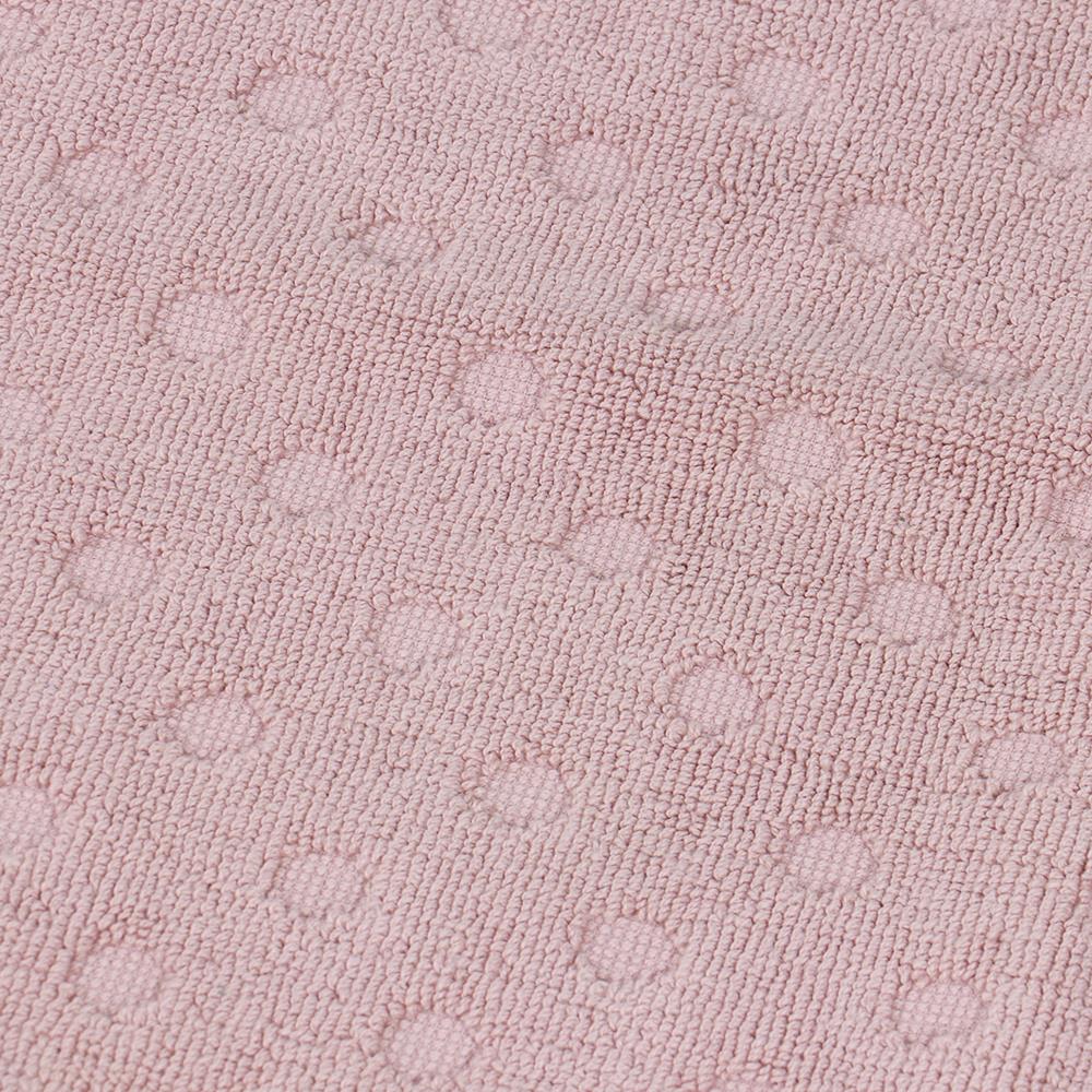 BATH MAT HOME LIVING STYLE DOTTY 17X28" BROWN