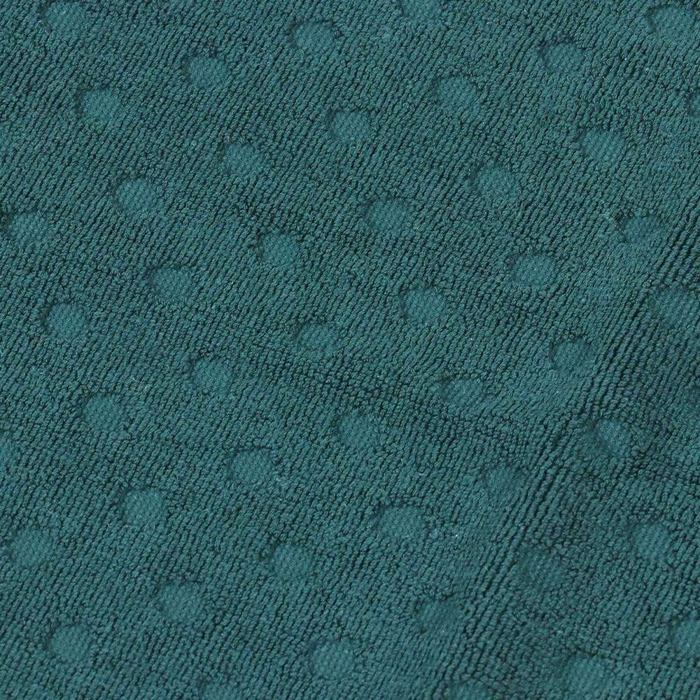 BATH MAT HOME LIVING STYLE DOTTY 17X28" GREEN