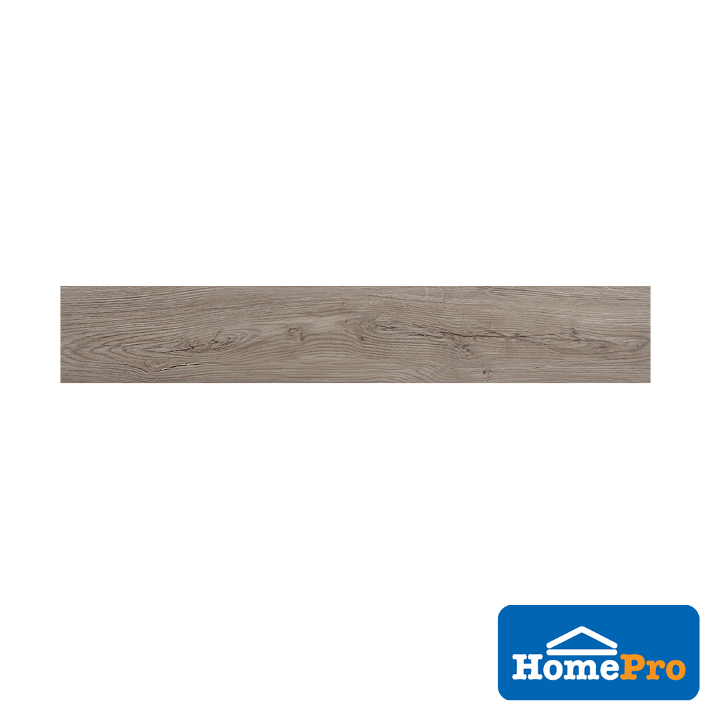 DBDMC VINYL TILE STICKER 2MM 15X91 CM WOOD GREY