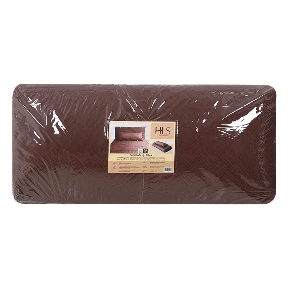 PICNIC MATTRESS HOME LIVING STYLE TITAN 125X180CM BROWN
