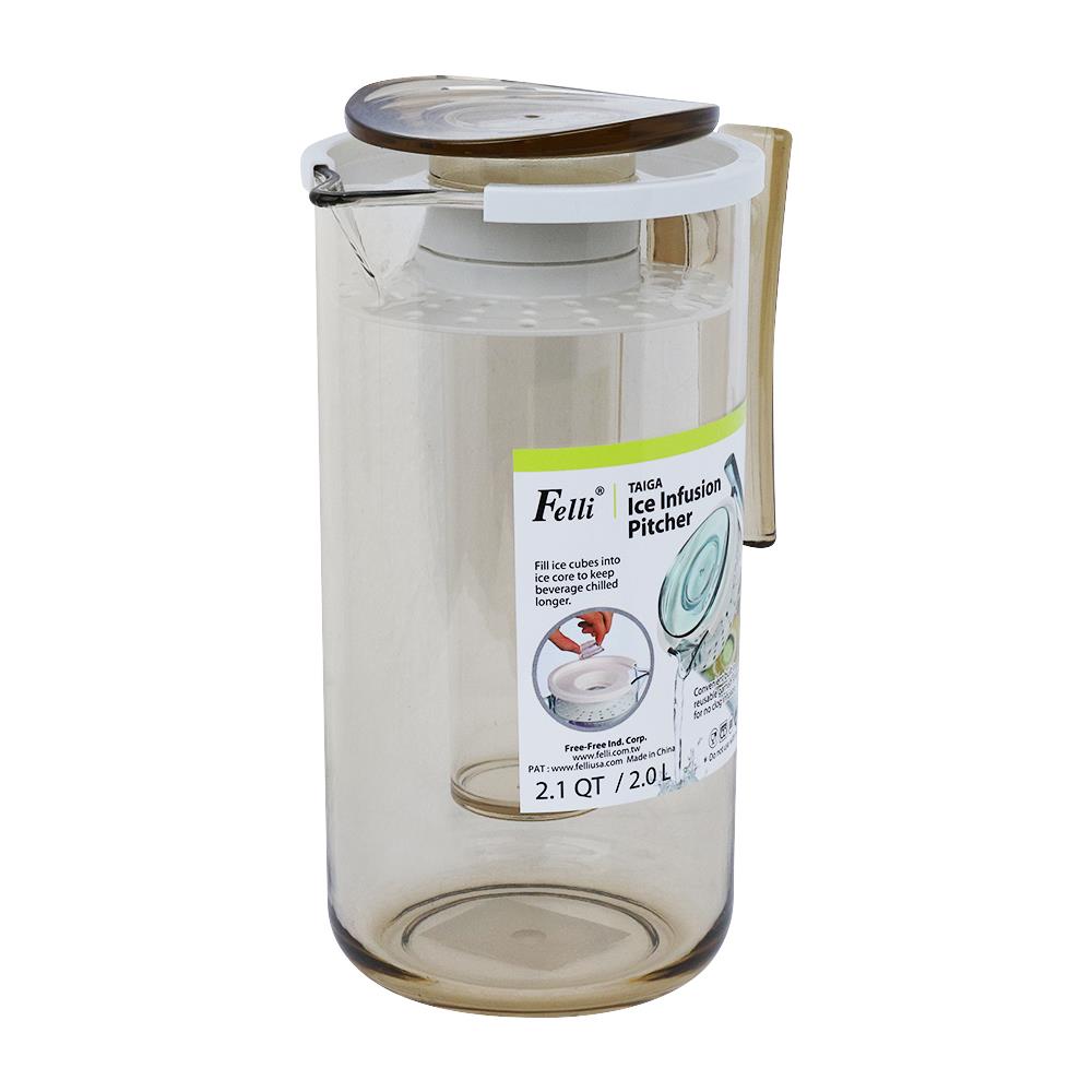 PITCHER FELLI INFUSION 2L BROWN