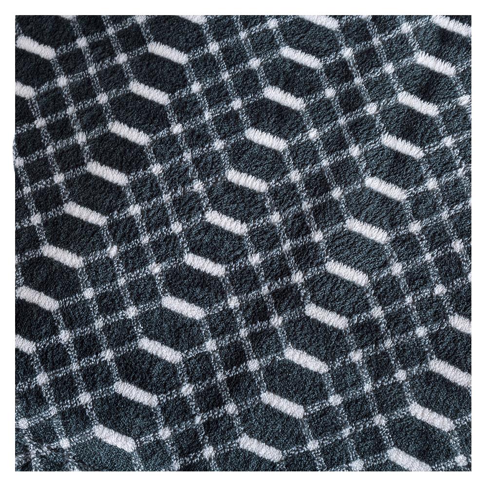 BLANKET HOME LIVING STYLE CHAIN 60X80" DARK GRAY